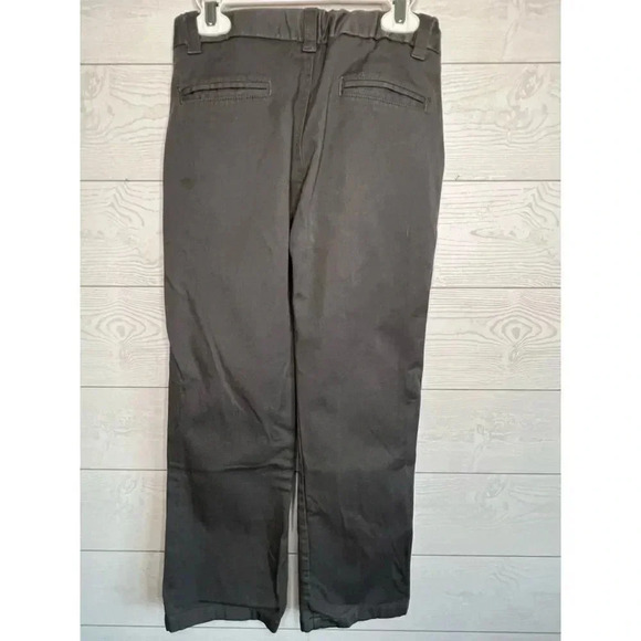 Chaps boys Approved Schoolwear gray pants Size 8 - Picture 2 of 6